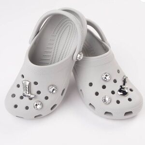 NWT Crocs Classic Rhinestone Cowgirl Clog - Atmosphere